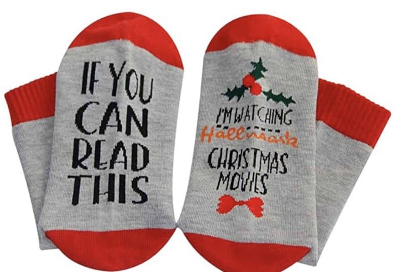 Socks from Hallmark Christmas Movies