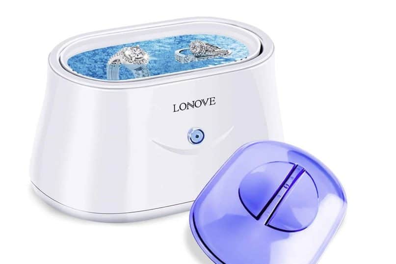 The Ultrasonic jewelry cleaner