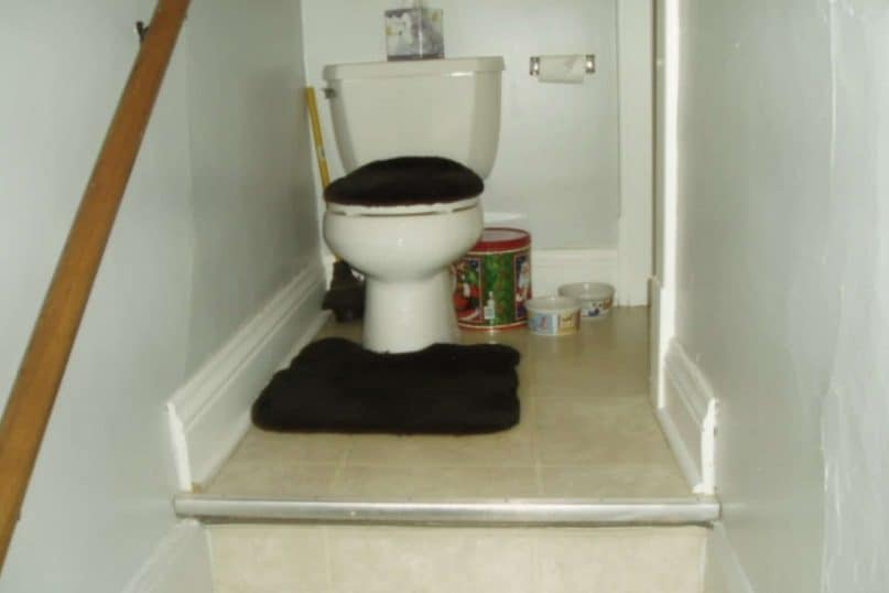 DIY Home Renovation: toilet 