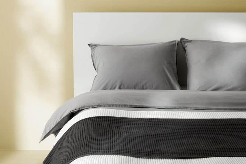 Invest in high-quality bedding and sheets.