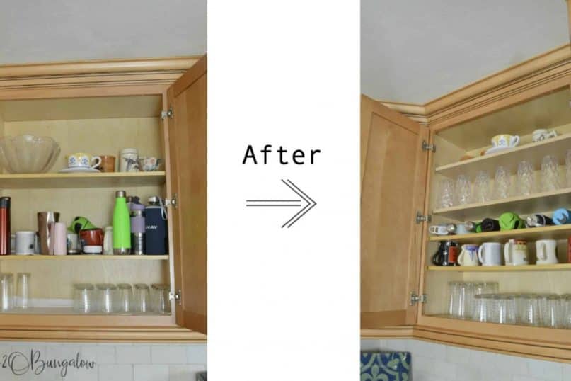  Increase the number of shelves in your cabinet.