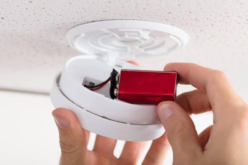 Check the smoke detectors regularly