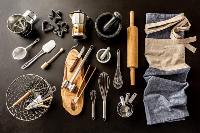 Get rid of unused items and invest in multi-functional tools.