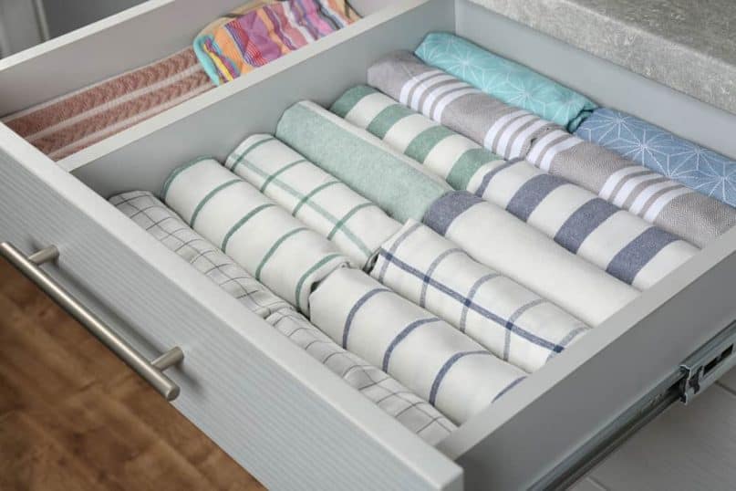 Organize your Towels Scientifically so You can Get them Easily