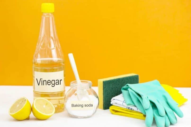 Baking soda and Vinegar