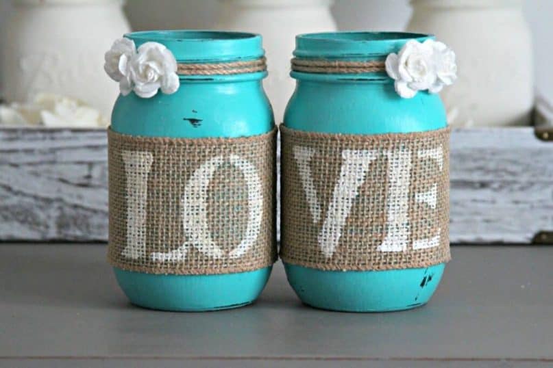 Decorate with Mason Jars and Cans