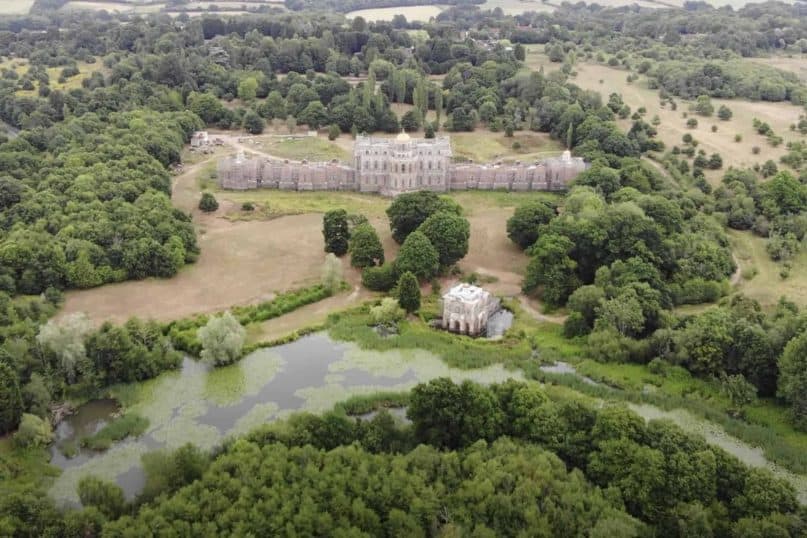 The £40 million Hamilton Palace is an abandoned building