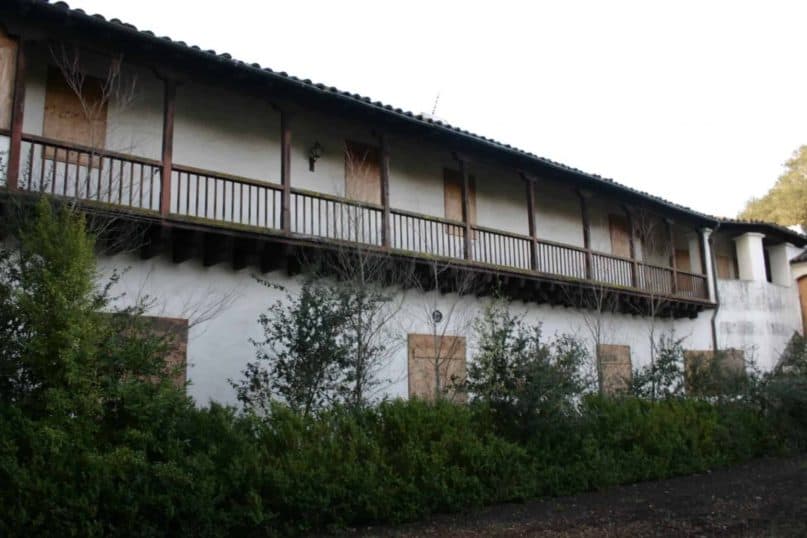 The Jackling House in Woodside, California, is where Steve Jobs grew up.