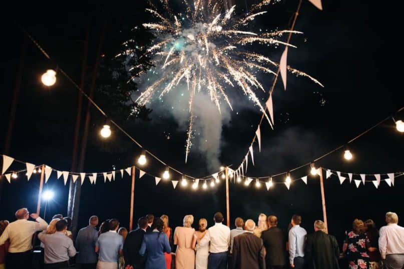 Displays of fireworks