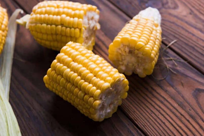 Corn cobs can be choking hazards.