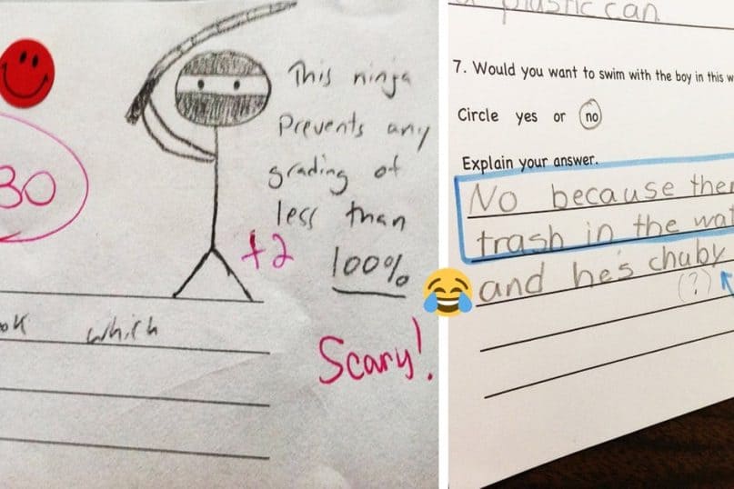 The Most Creative Test Answers Written By Kids!