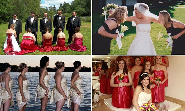 The Weirdest Wedding Photos you Have Ever Seen