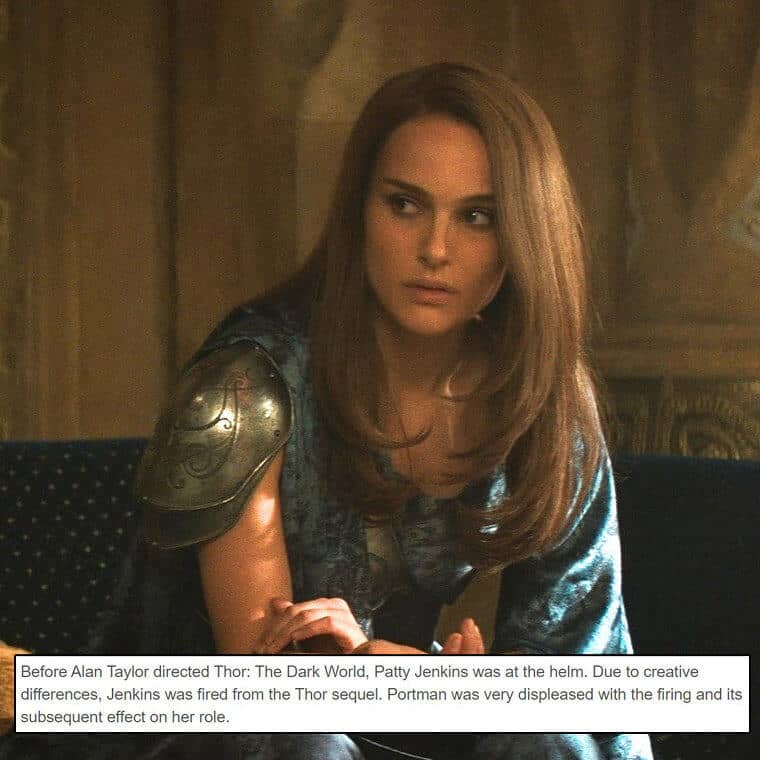 Natalie Portman Had to Star in Thor: The Dark World Despite Marvel Firing Her Director 