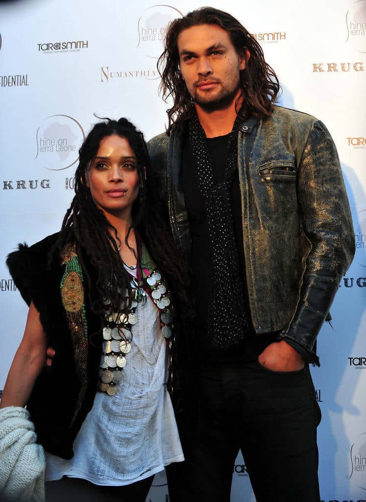 Lisa Bonet and Jason Momoa 