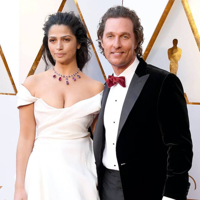 Matthew McConaughey and Camila Alves 